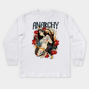 Sugar Anarchy Kids Long Sleeve T-Shirt